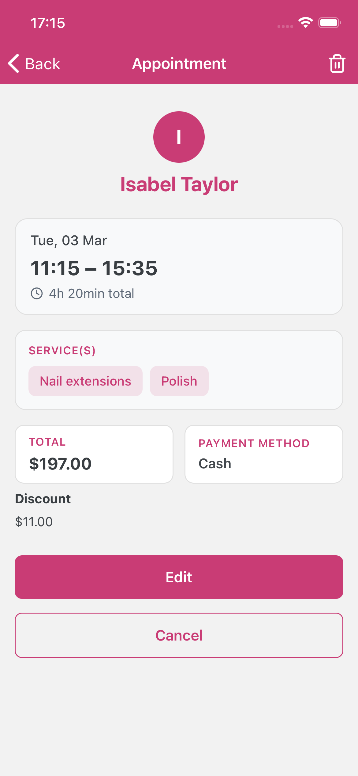 Captura de pantalla 1 de AppNail
